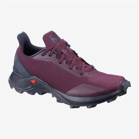 Salomon ALPHACROSS W Womens Hiking Shoes Purple | Salomon South Africa